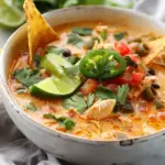 Creamy Chicken Tortilla Soup