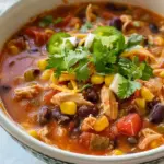 Easy Chicken Taco Soup