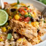 Southwest Crock Pot Chicken and Rice