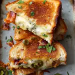 Roasted Jalapeno Popper Grilled Cheese