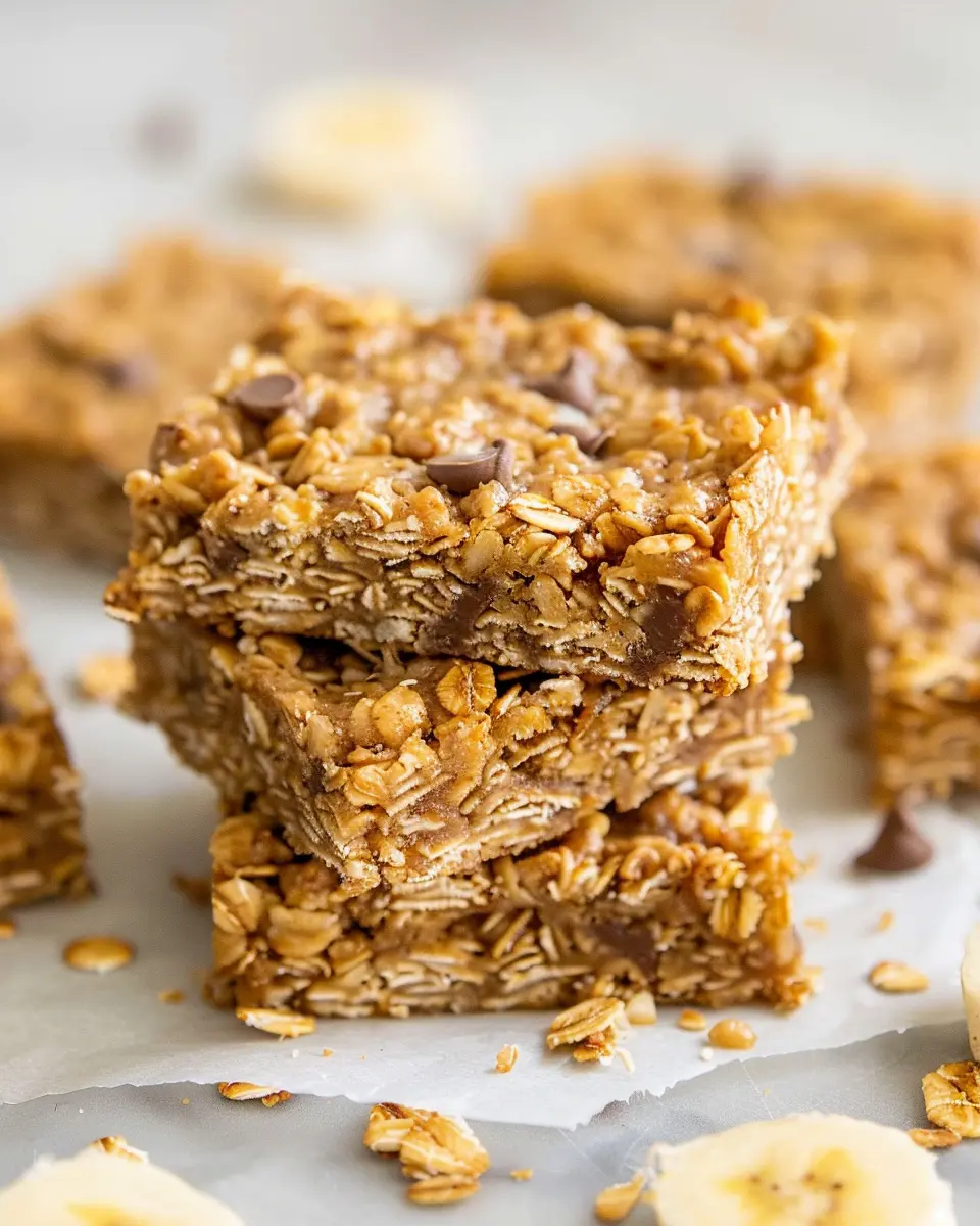 Energizing Banana Oatmeal Bars: The Best Healthy Snack Solution