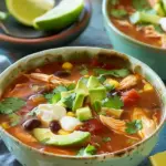 Slow Cooker Chicken Tortilla Soup