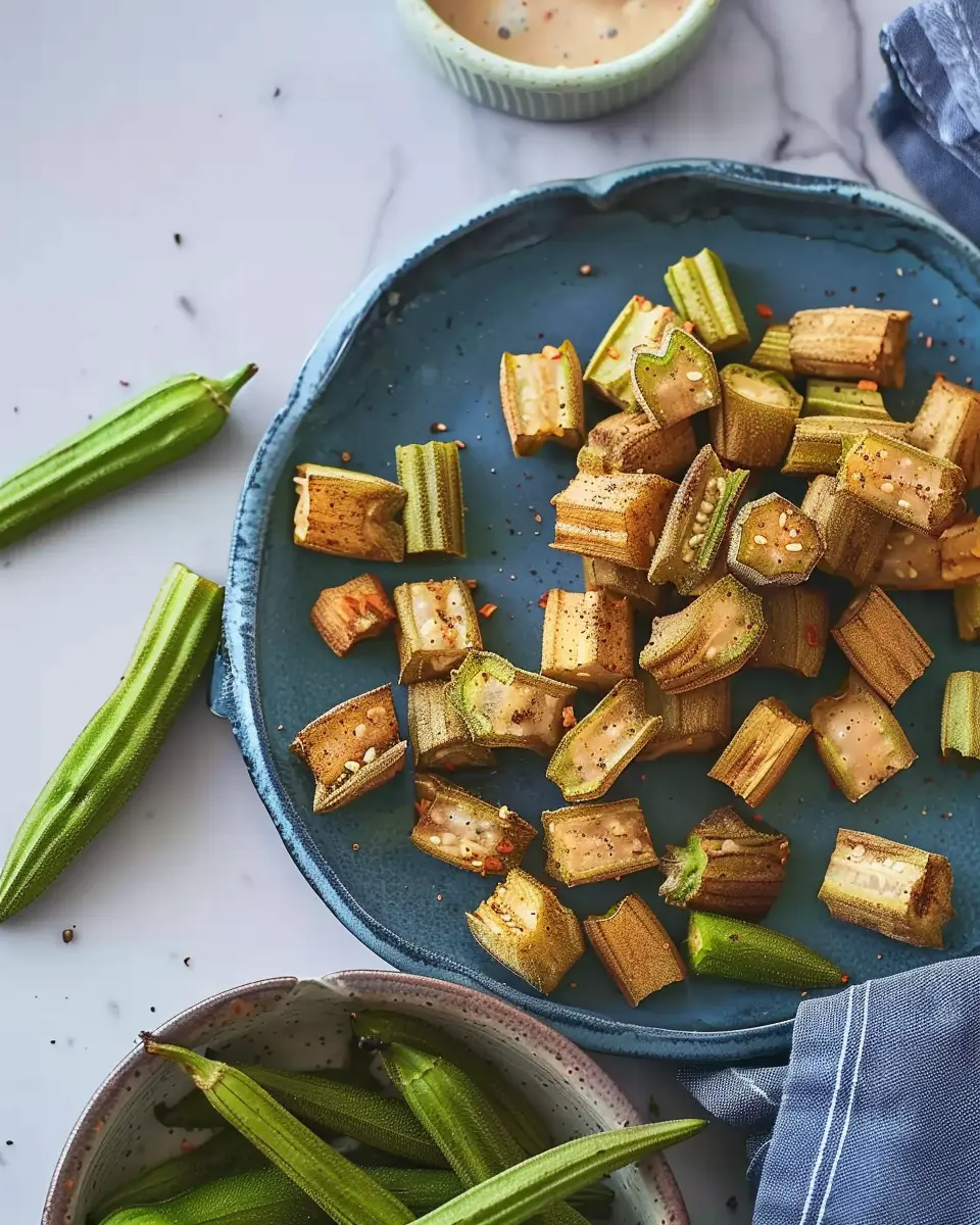 Air Fryer Okra: Easy and Deliciously Crispy Veggie Side Dish
