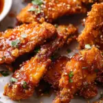 Baked Crunchy Hot Honey Chicken Recipe