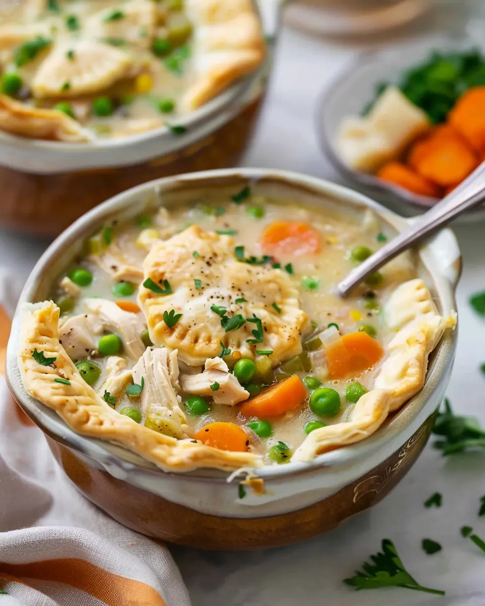 Healthy Chicken Pot Pie Soup: The Best Comfort Food Twist