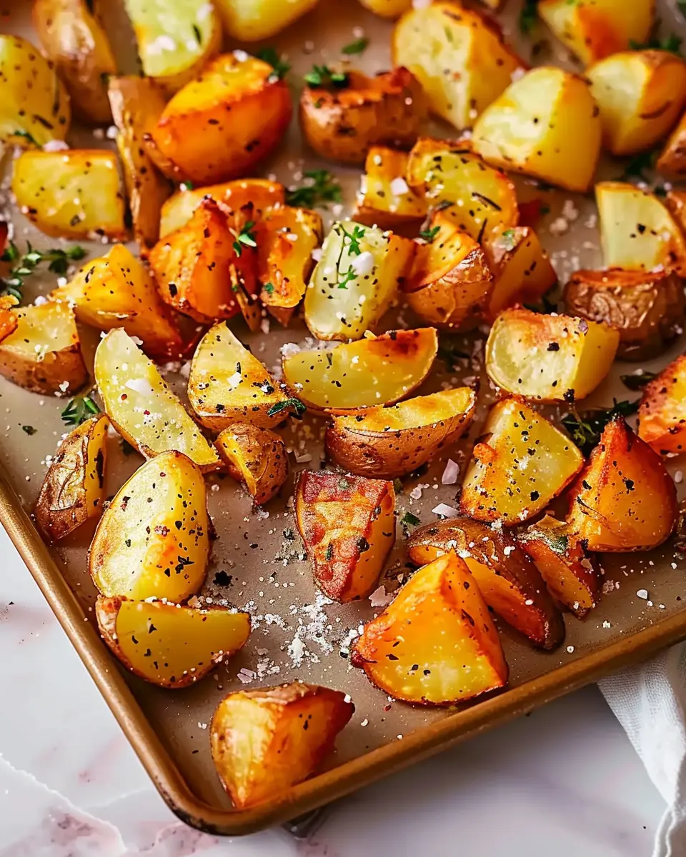 Crispy Potatoes: The Best Turkey Bacon & Chicken Ham Delight