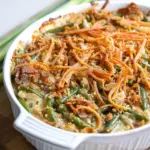 Irresistible Campbells Green Bean Casserole