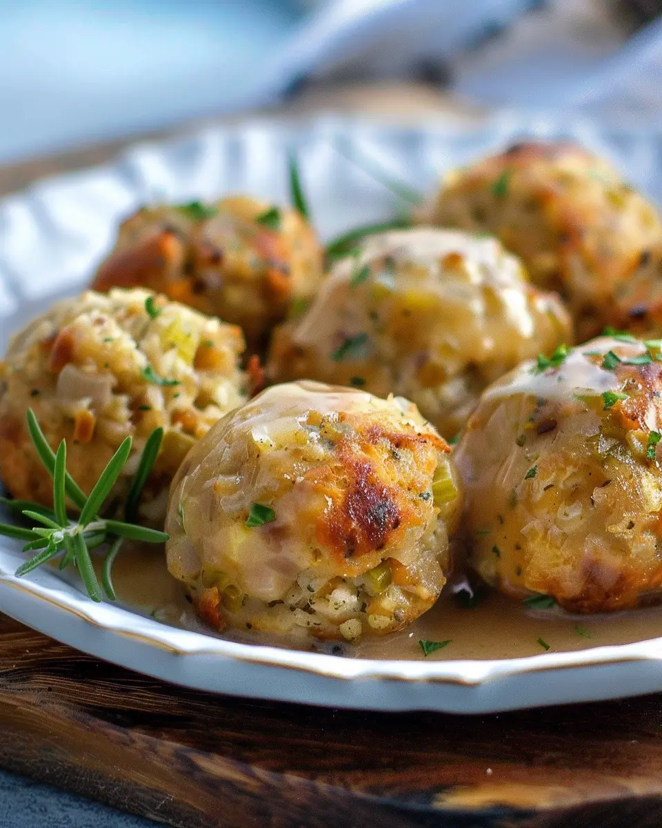 Leftover Turkey Stuffing Balls: Best Comfort Food Recipe Ever