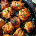 Air Fryer Bang Bang Salmon Bites
