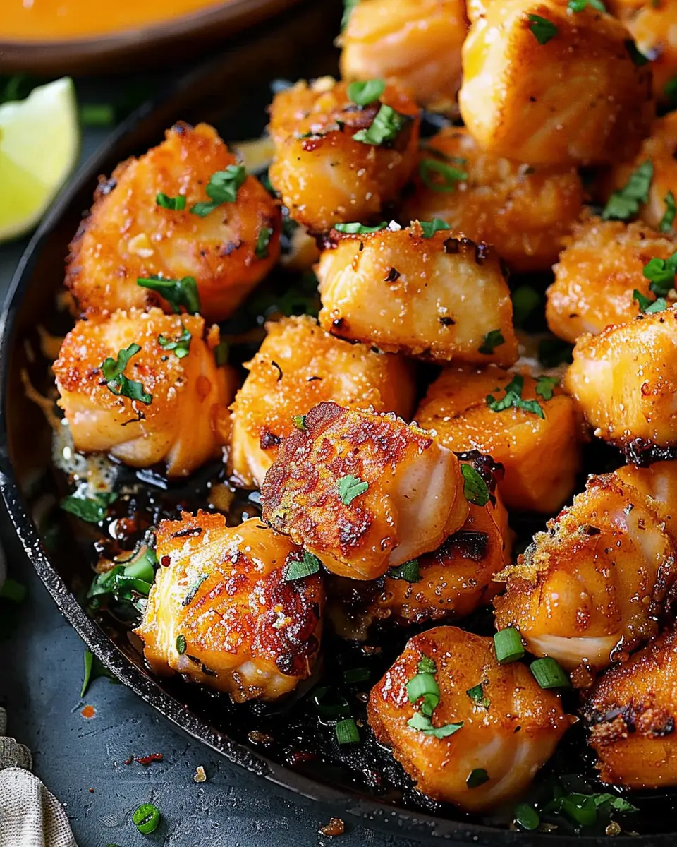 Air Fryer Bang Bang Salmon Bites: Easy, Juicy, and Irresistible