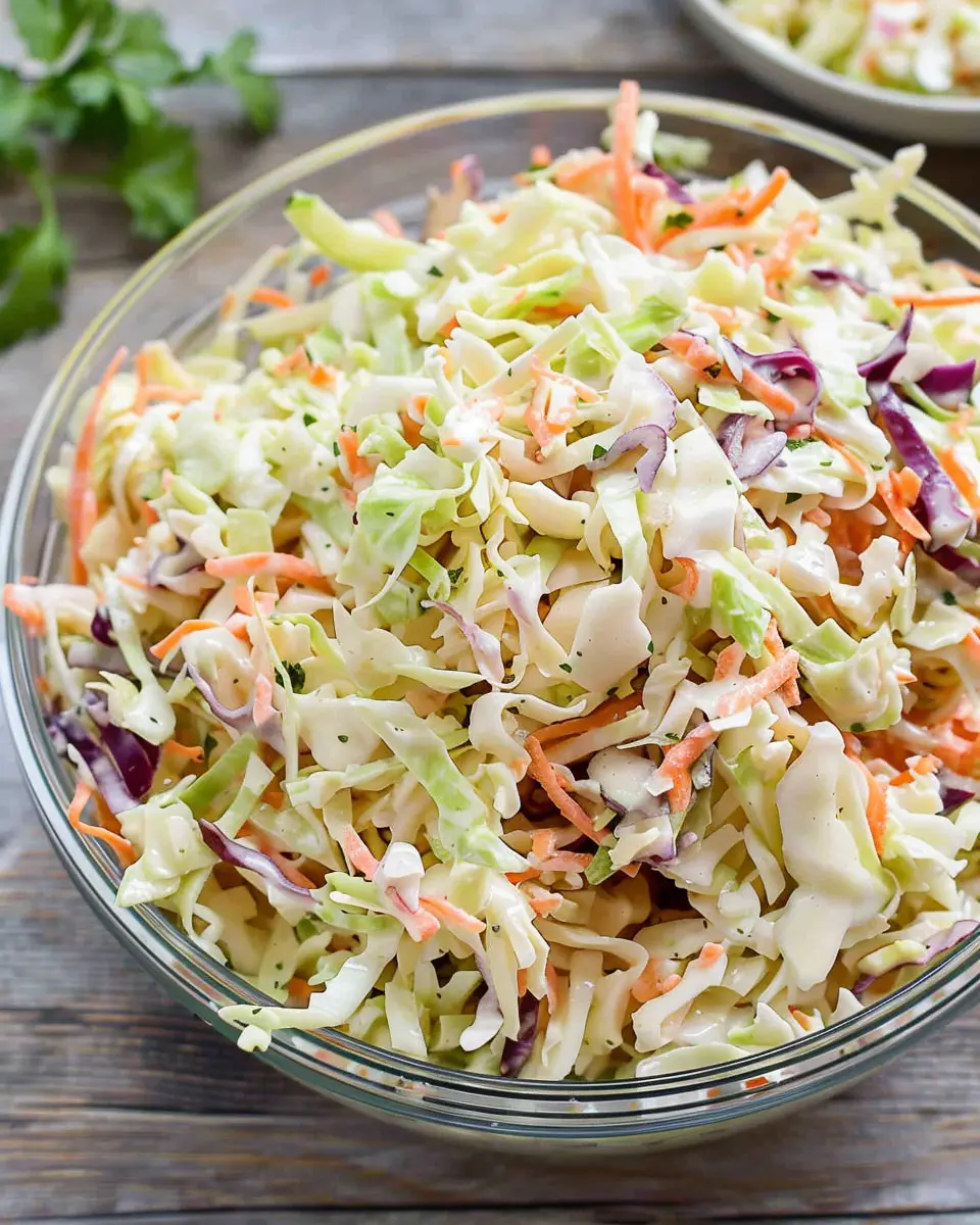 Easy Homemade Coleslaw Recipe: Refreshingly Crunchy and Delicious