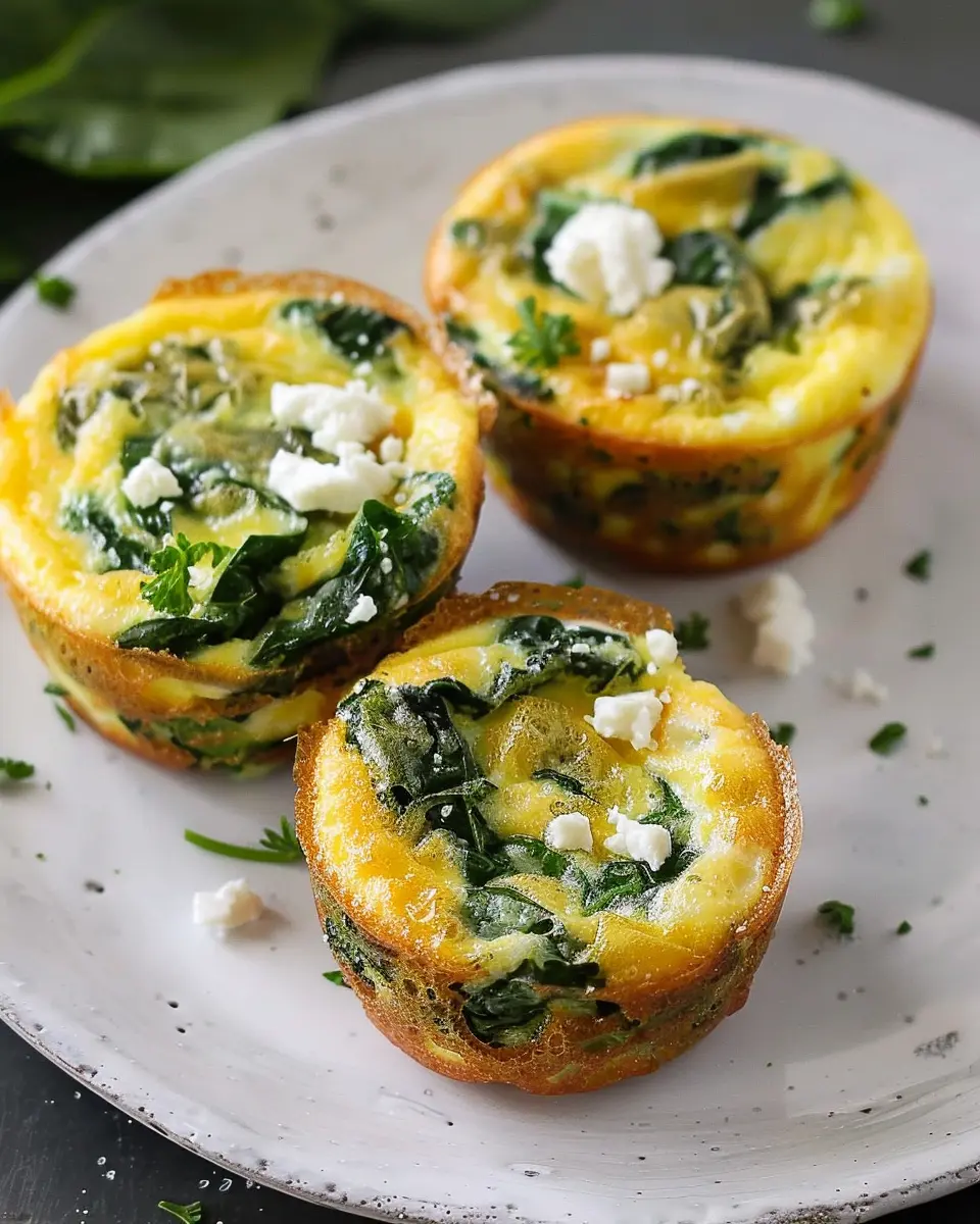 Quick Healthy Egg Muffins with Spinach and Feta: The Easy Breakfast You’ll Love