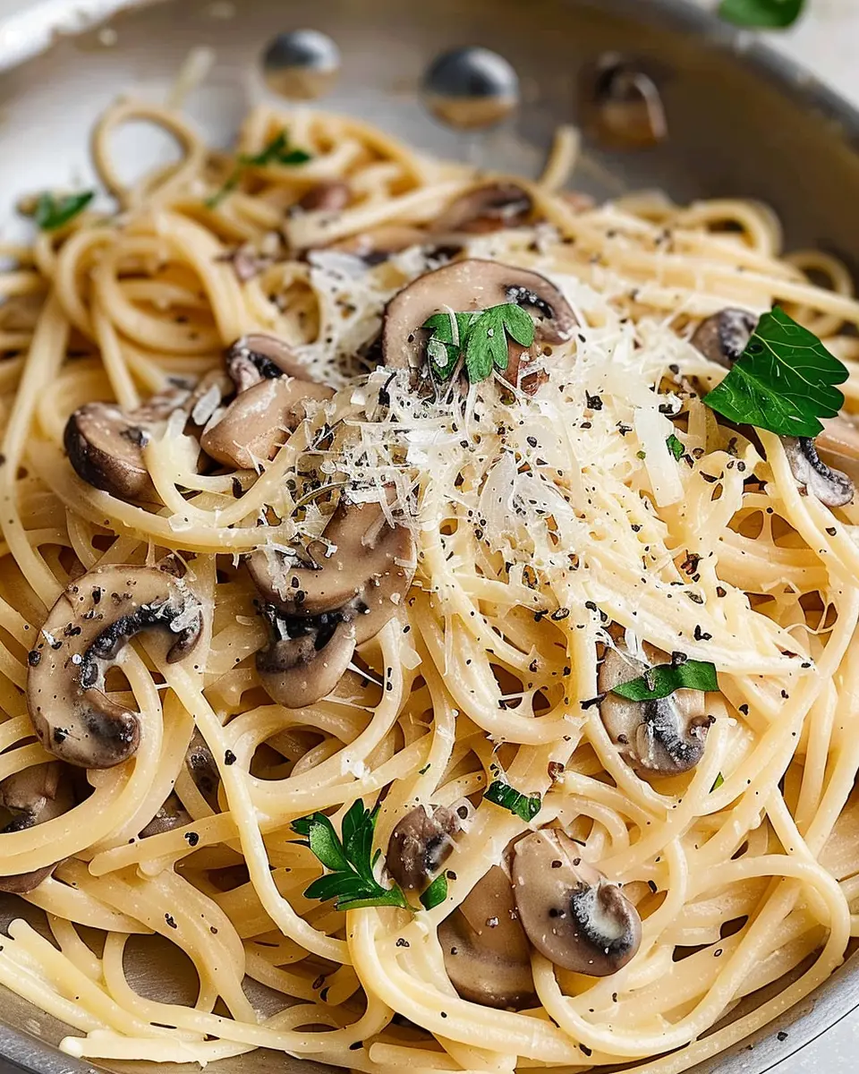 Mushroom Garlic Butter Pasta: A Creamy Delight in 30 Minutes