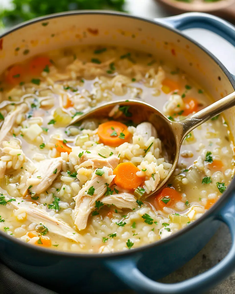 Easy Chicken and Rice Soup: Comforting Flavor Made Simple