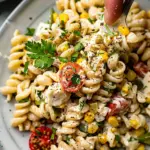 Creamy Street Corn Pasta Salad