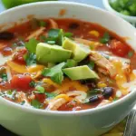 Slow Cooker Chicken Tortilla Soup