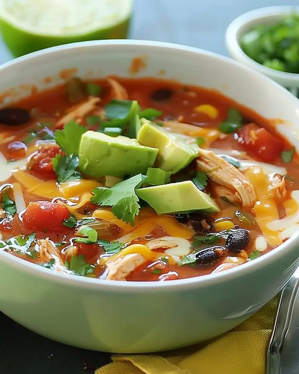 Slow Cooker Chicken Tortilla Soup: Easy Comfort in a Bowl