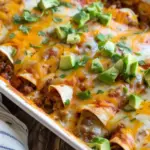 Easy Ground Beef Enchiladas