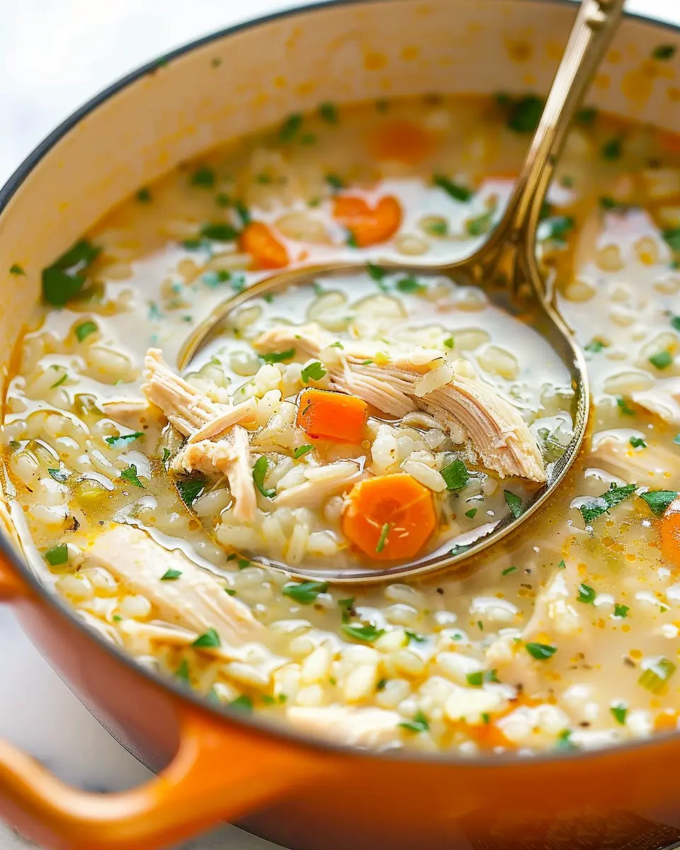 Easy Chicken and Rice Soup: The Cozy Comfort You Crave