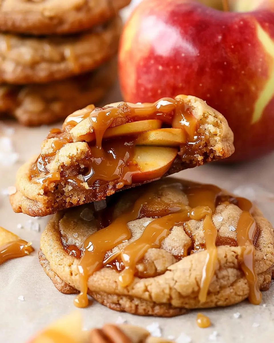 Soft Chewy Caramel Apple Cookies: The Best Fall Treats Ever