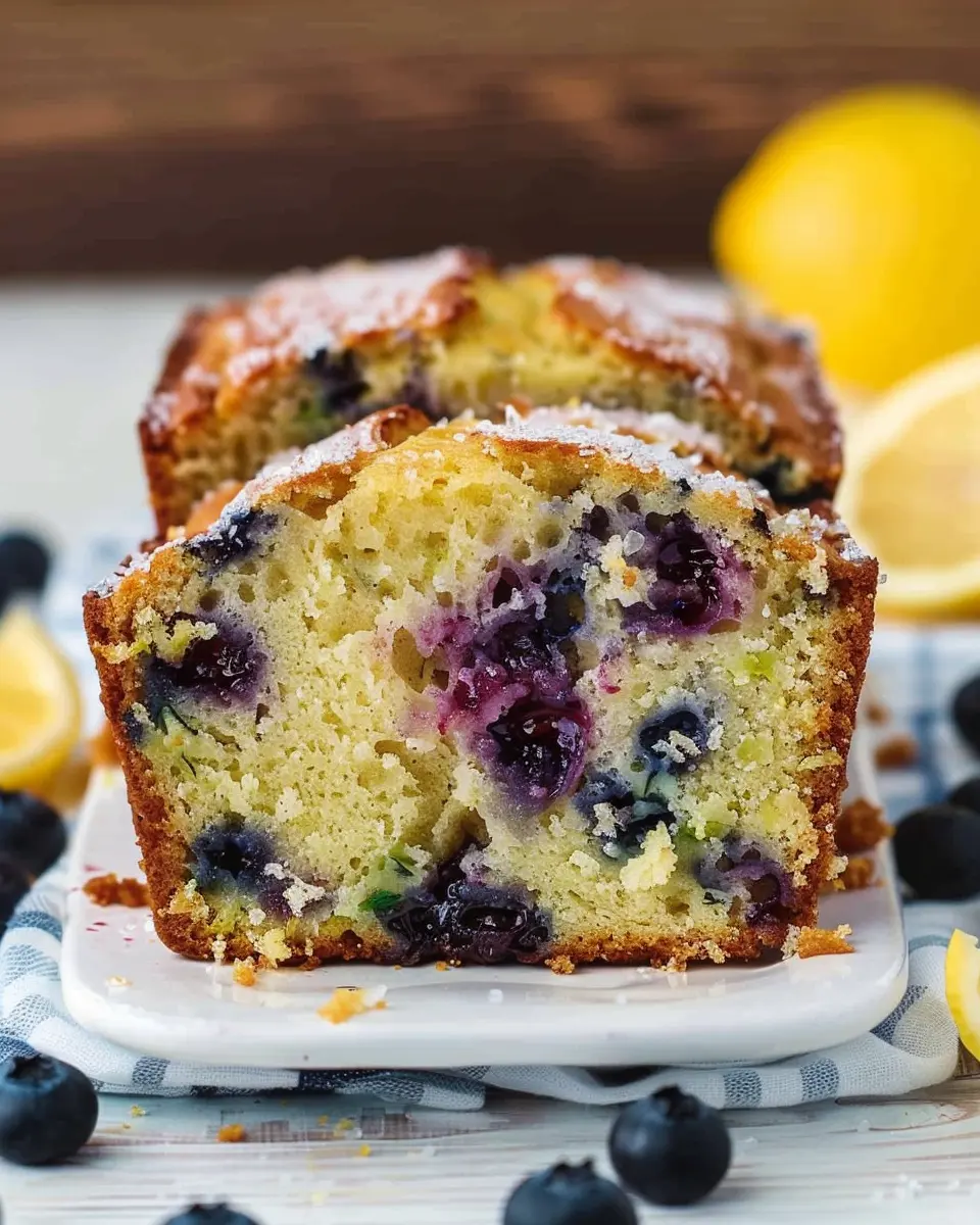 Lemon Blueberry Zucchini Bread: The Best Moist and Flavorful Treat
