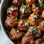 Easy Mongolian Meatballs