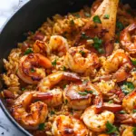 Cajun Shrimp and Rice Skillet