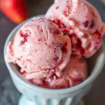 Homemade Strawberry Ice Cream