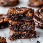 The BEST Fudgy Chewy Brookies