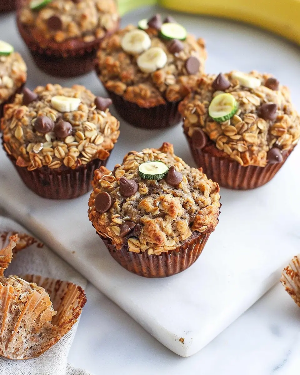 Oatmeal Banana Zucchini Muffins: The Best Healthy Treats You’ll Love