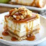 Caramel Apple Cheesecake Bars