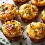 Cheesy Mashed Potato Puffs