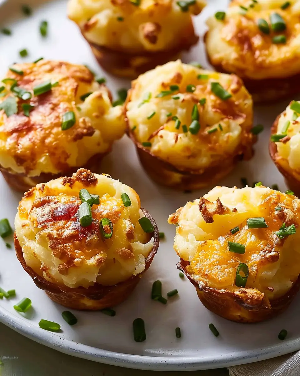 Cheesy Mashed Potato Puffs with Turkey Bacon: The Best Comfort Snack