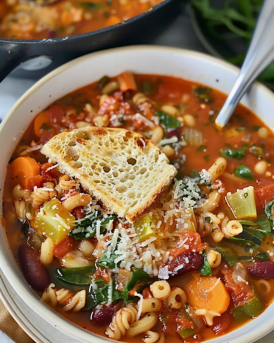 Ina Garten’s Winter Minestrone with Turkey Bacon and Chicken Ham
