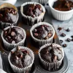 Double Chocolate Espresso Muffins