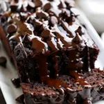 Hot Fudge Brownie Bread