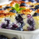 Blueberry Cottage Cheese Breakfast Bake