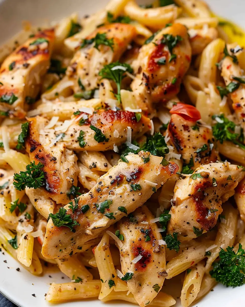 Marry Me Chicken Pasta: Easy Recipe with Turkey Bacon Delight