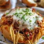 Bread Bowl Spaghetti