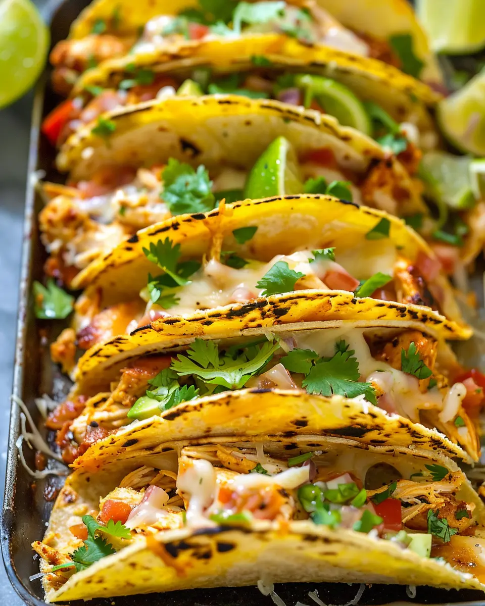 Baked Chicken Tacos: Easy, Flavorful Family Dinner Delight