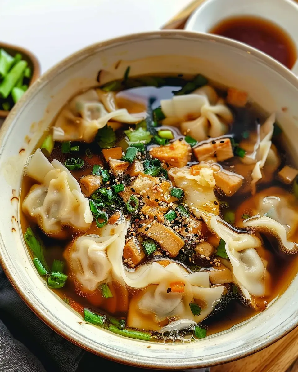 Potsticker Soup: Easy Comfort in Every Delicious Bowl
