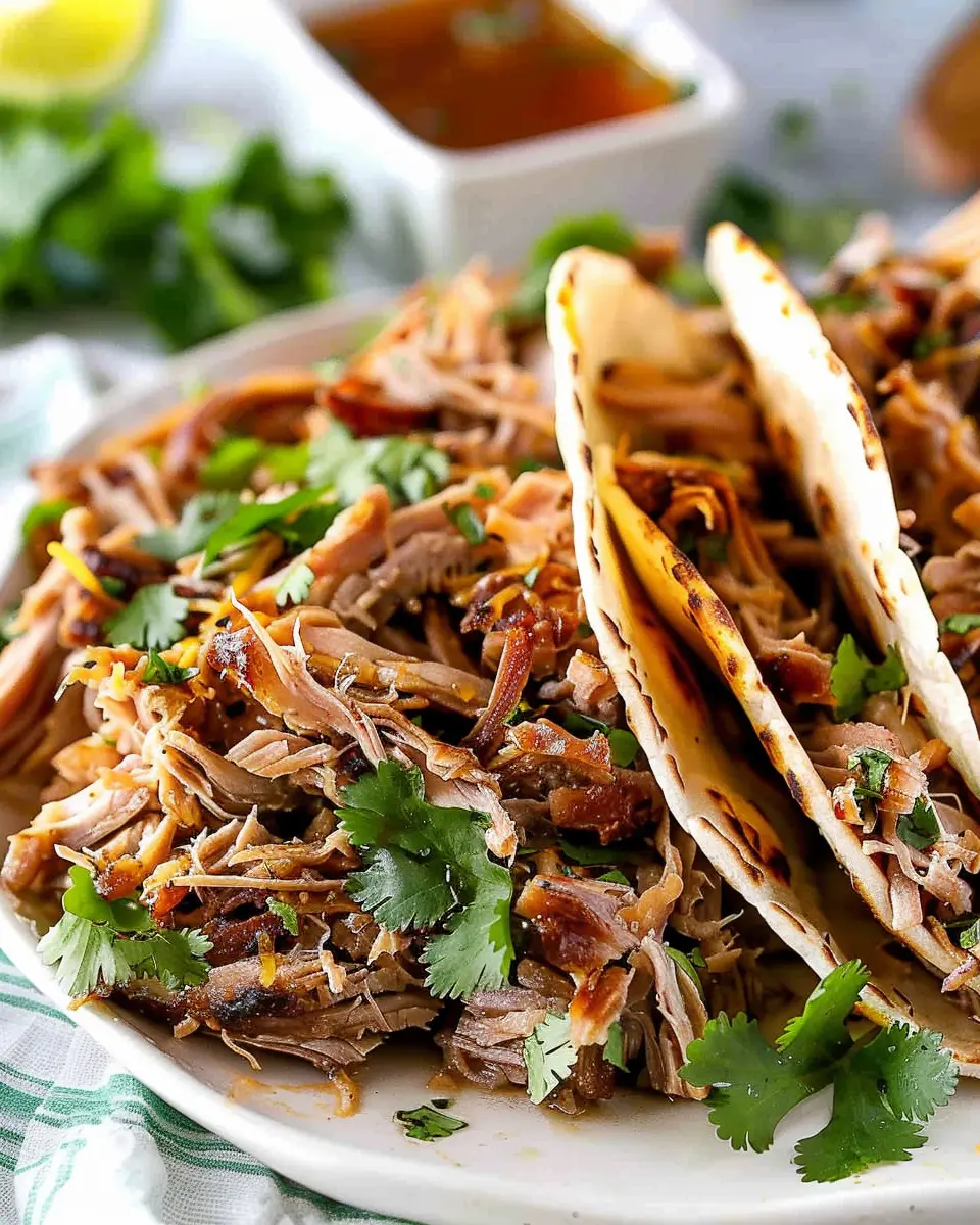 Carnitas Mexican Slow Cooker Pulled Pork: Easy, Juicy Delight