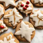 Soft Gingerbread Cookies with Maple Glaze