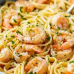 Garlic Butter Shrimp Pasta