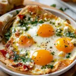 Baked Feta Eggs