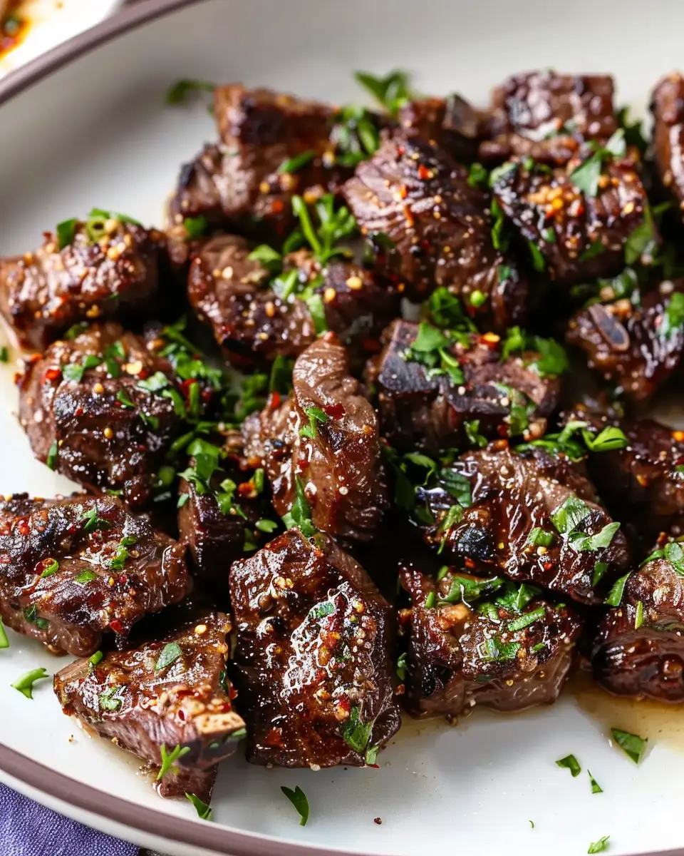 Garlic Butter Steak Bites