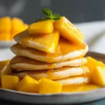 Mango pancakes
