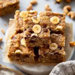 4 Ingredient Peanut Butter Banana Bars