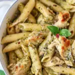 Creamy Chicken Pesto Pasta