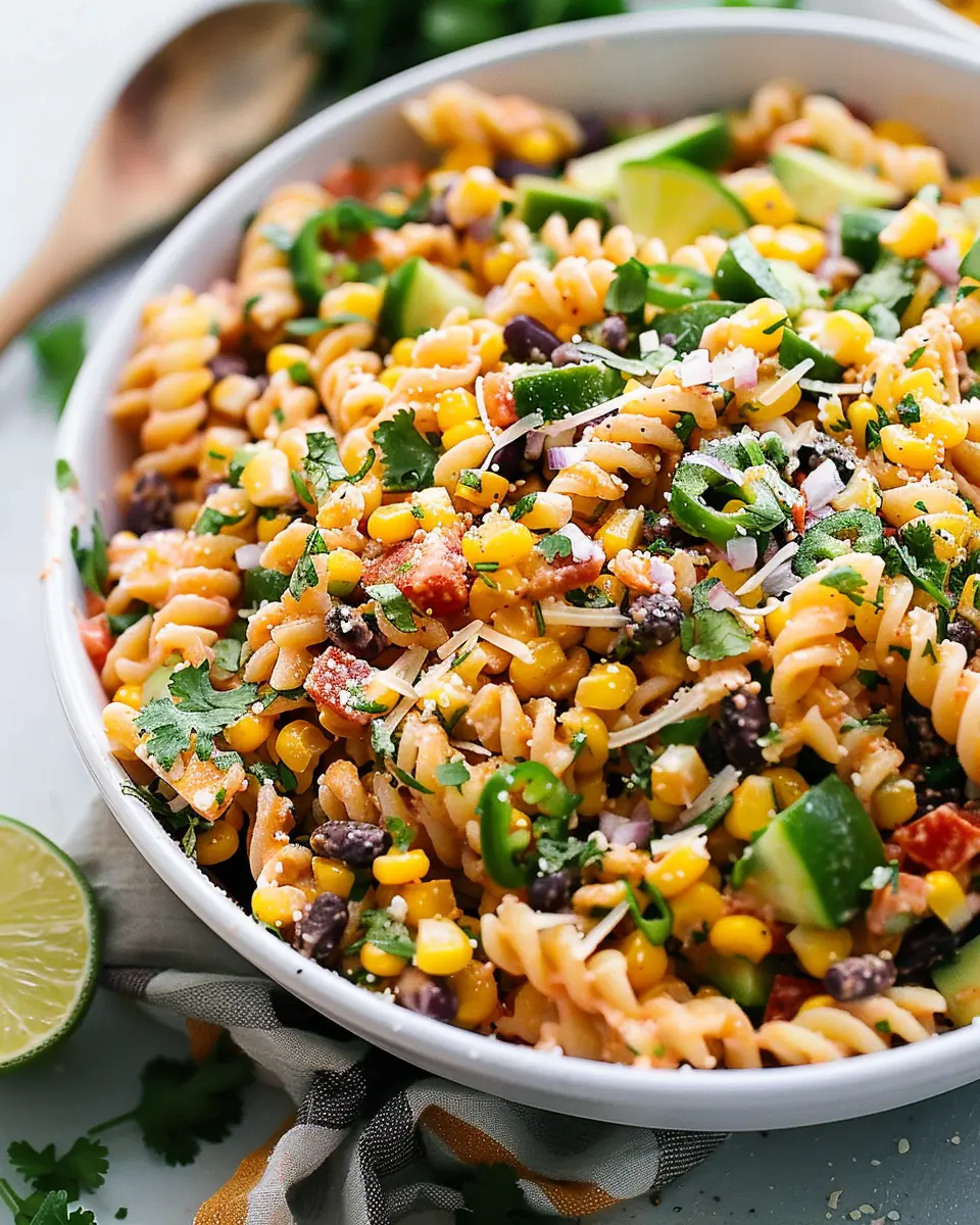 Mexican Street Corn Pasta Salad: A Fresh, Easy Summer Delight